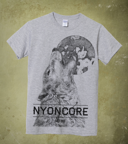 T-shirts Nyoncore Wolf Gris